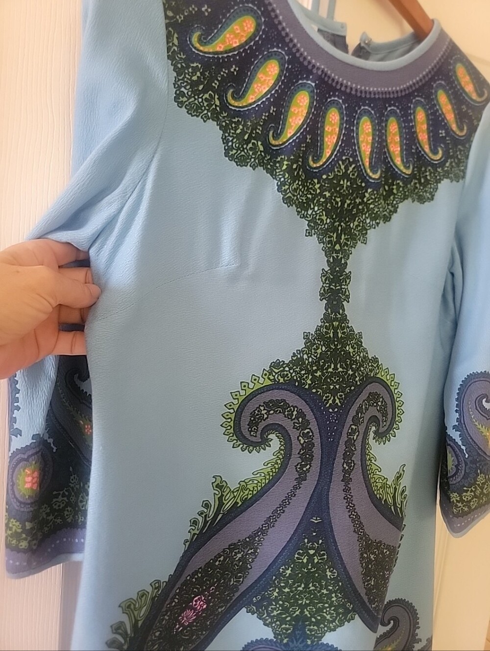 Signed, Alfred Shaheen ( The Master Printer)  Dress 1960's, - Picture 8 of 12